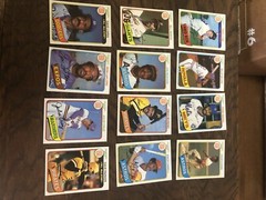 1980 TOPPS Burger King Pitch, Hit& Run Complete 34 Card Set Great Shape RYAN