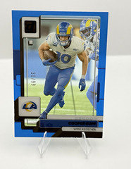 Panini 2022 Clearly Donruss Cooper Kupp Los Angeles Rams #28 Blue /99