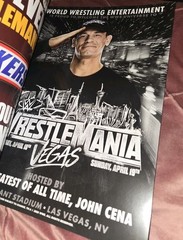 WWE Wrestlemania 42 HOF 2026 Official Event Program Magazine Liv Ripley Orton