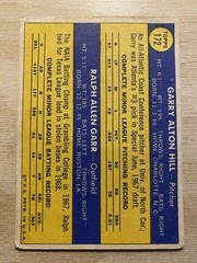 1970 Topps Baseball #172 Braves Rookies Garry Hill & Ralph Garr
