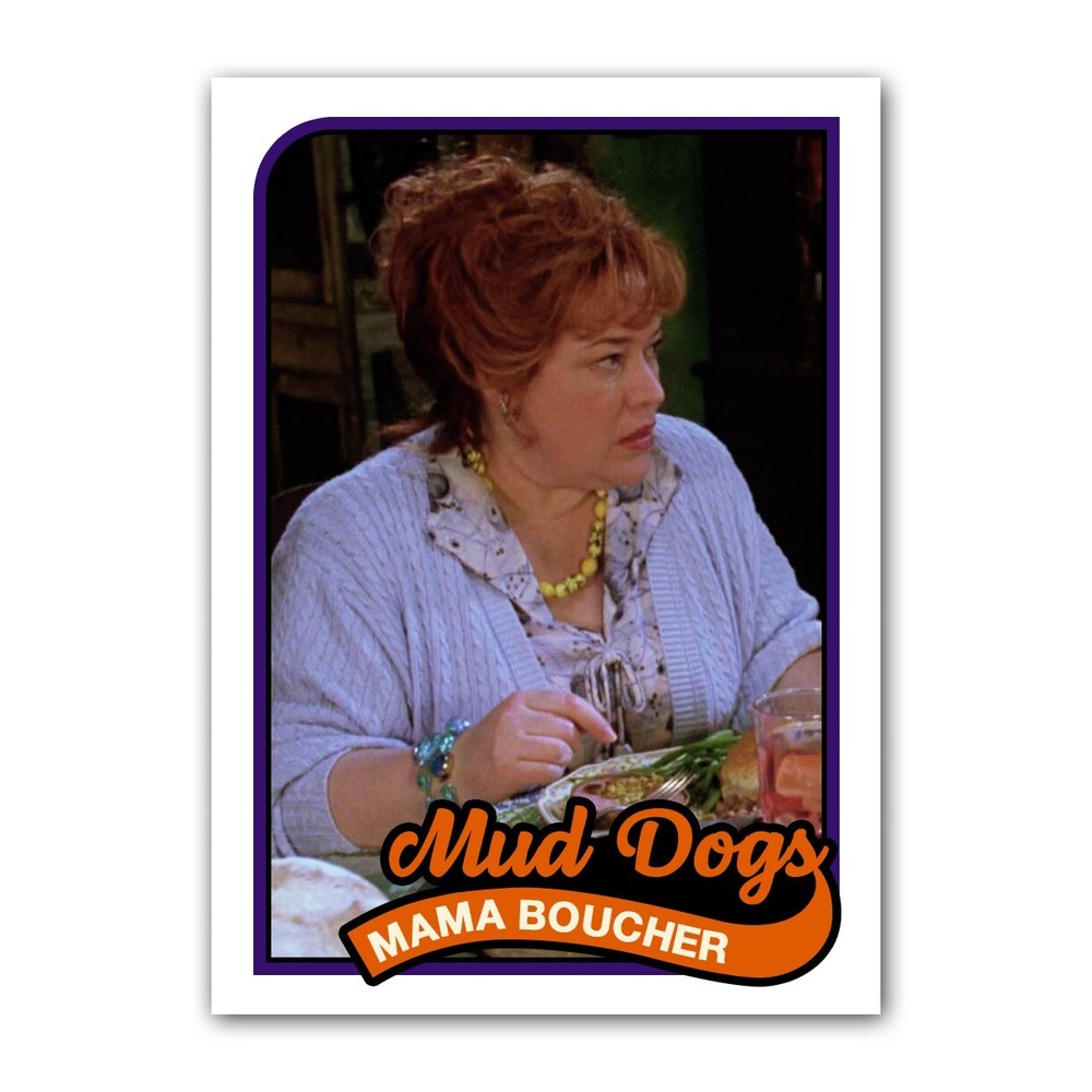 MAMA The Waterboy Trading Card Reprint Bobby Boucher Mud Dogs 1989 Style