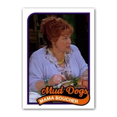 MAMA The Waterboy Trading Card Reprint Bobby Boucher Mud Dogs 1989 Style