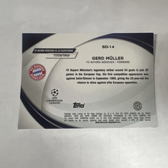 2023-24 Topps Chrome UEFA Club Competitions – Starball Debuts Gerd Muller #SD-14