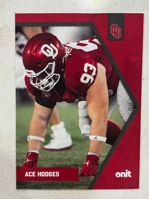 2025 Onit Oklahoma Sooners Football *PICK YOUR PLAYER Base/Insert Card*