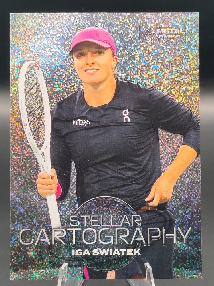 2024 Metal Universe Champions Iga Swiatek 146 Silver Dots 141/299