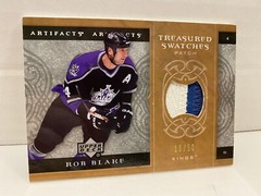 2007-08 Upper Deck Artifacts Treasured Swatches /50 Rob Blake #TS-BL Hockey NHL!