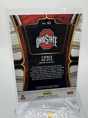 Chris Olave – Ohio State Buckeyes – 2023 Panini Select Draft Picks Red Lazer