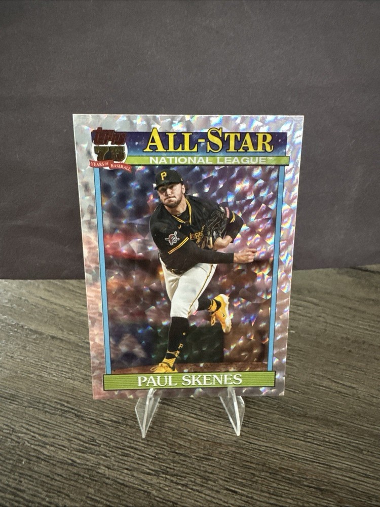 2026 Topps Series 2 Paul Skenes 1991 All-Star Crackle Foil #91AS-39 Pirates