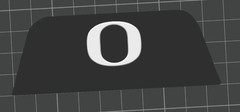 Oregon Ducks Riddell Speed Flex Football Helmet Bumpers CUSTOM 3D Printed
