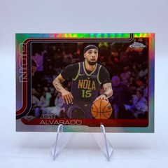 Jose Alvarado 2025-26 Topps Chrome #144 Refractor New Orleans Pelicans Card NBA