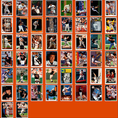 Cal Ripken Jr. Lot (50) Cards Orioles Topps HOF 90s Baseball Collection Set