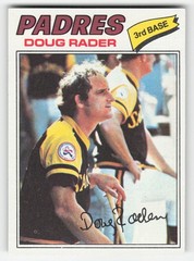 Doug Rader 1977 Topps #9 San Diego Padres Ex/Mt-NM