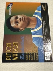 2022 Skybox Metal Universe Peyton Watson #RMUC-24