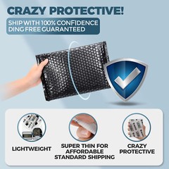 Trading Card Shipping Protectors 510 Pack 3.5 » x 4.5 » Flats for Card Breakers