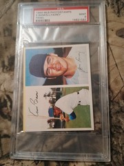 Ernie Banks/ Jim Fairey 1969 MLB PhotoStamps Panel 🔥 PSA 9 Mint 🔥 Rare Pop 4🔥
