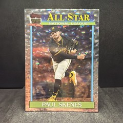 Paul Skenes 2026 Topps Series 2 Crackle Holo Foil 91AS-39 Pittsburgh Pirates
