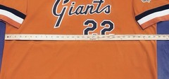 Authentic 1982 Jack Clark #22 Mitchell &Ness San Francisco Giants Jersey 3XL
