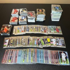 100 Soccer Cards Collection Lot Stars Rookies Inserts World Cup Gift Box