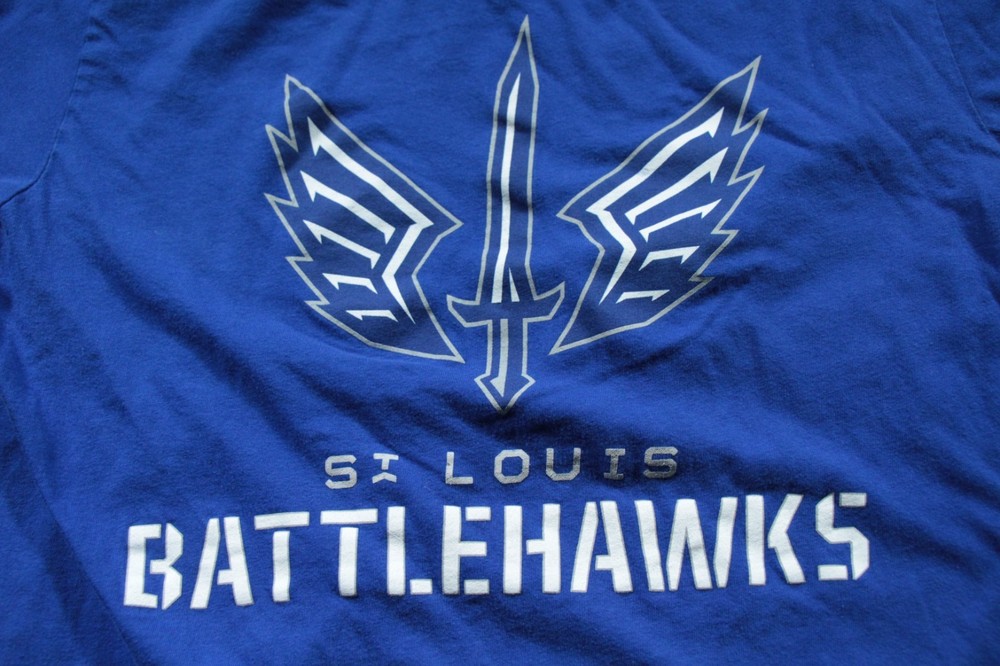 St. Louis Battlehawks T-Shirt XFL Shirt M Football
