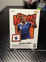 2025-26 Panini Donruss Road to Fifa World Cup France Thierry Henry Kaboom #18