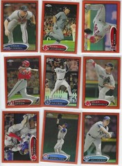 2012 Topps Chrome Refractor parallels Orange Blue Xfractor Purple pick your card