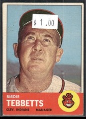 1963 Topps #48 Birdie Tebbetts