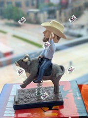 Brandon Nimmo Bull Riding Texas Rangers Bobblehead 6/7/26