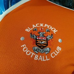 Blackpool Jersey Home football shirt 2018 – 2019 Errea Polyester Mens size S