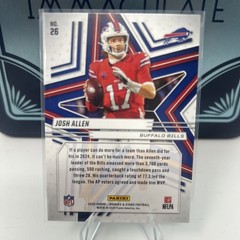 2025 ROOKIE & STARS JOSH ALLEN ORANGE /249 BILLS G61