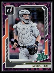 2026 Panini Donruss Baseball IKE IRISH Purple Ice #/99 #137 Baltimore Orioles