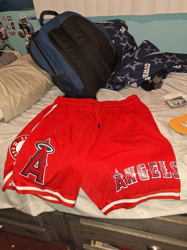 Los Angeles Angels of Anaheim Prostandard Shorts Size XL