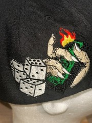 LA Dodgers Hat Cap Black Grim Reaper Dice Money SnapBack MLB