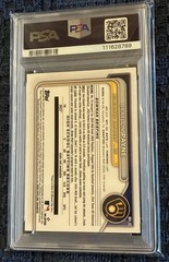 BRAYLON PAYNE 2024 BOWMAN DRAFT SAPPHIRE YELLOW /75 #BDC72 PSA 10!