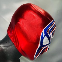 Toxic Spider Semi Professional Lucha Libre Wrestling Luchador Costume Mask Red