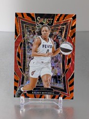 Kelsey Mitchell 2025 Panini Select WNBA Tiger Prizm SSP FEVER Case Hit