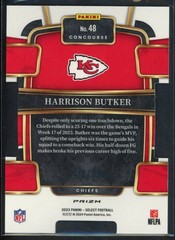 2023 Panini Select Harrison Butker Concouse Copper Die-Cut /299