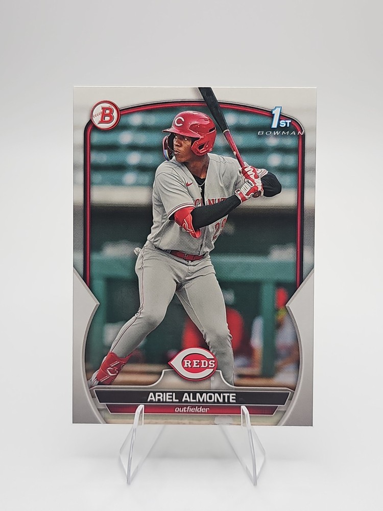 2023 Bowman Prospects 1st Bowman Card Ariel Almonte #BP-78 Cincinnati Reds