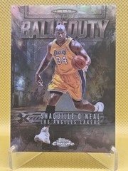Shaquille O&rsquo;Neal 2025-26 Topps Chrome Ball of Duty Refractor #BD-18 LA Lakers