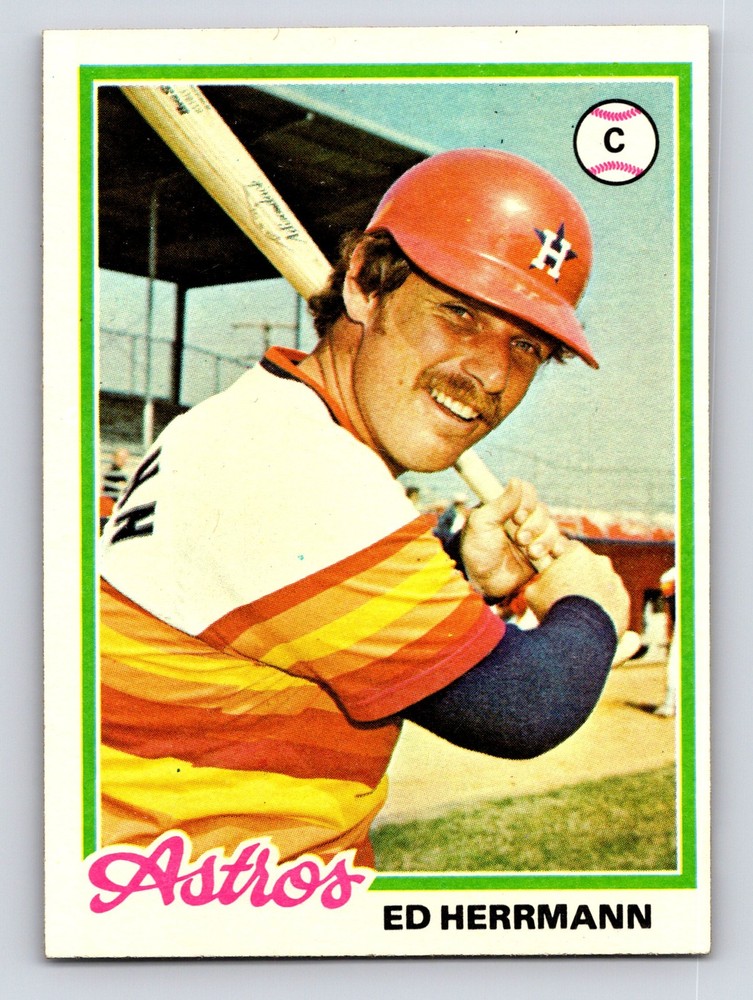 1978 Topps Burger King Houston Astros #3 Ed Herrmann