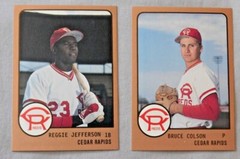 1988 ProCards Cedar Rapids Reds Baseball Card Pick one