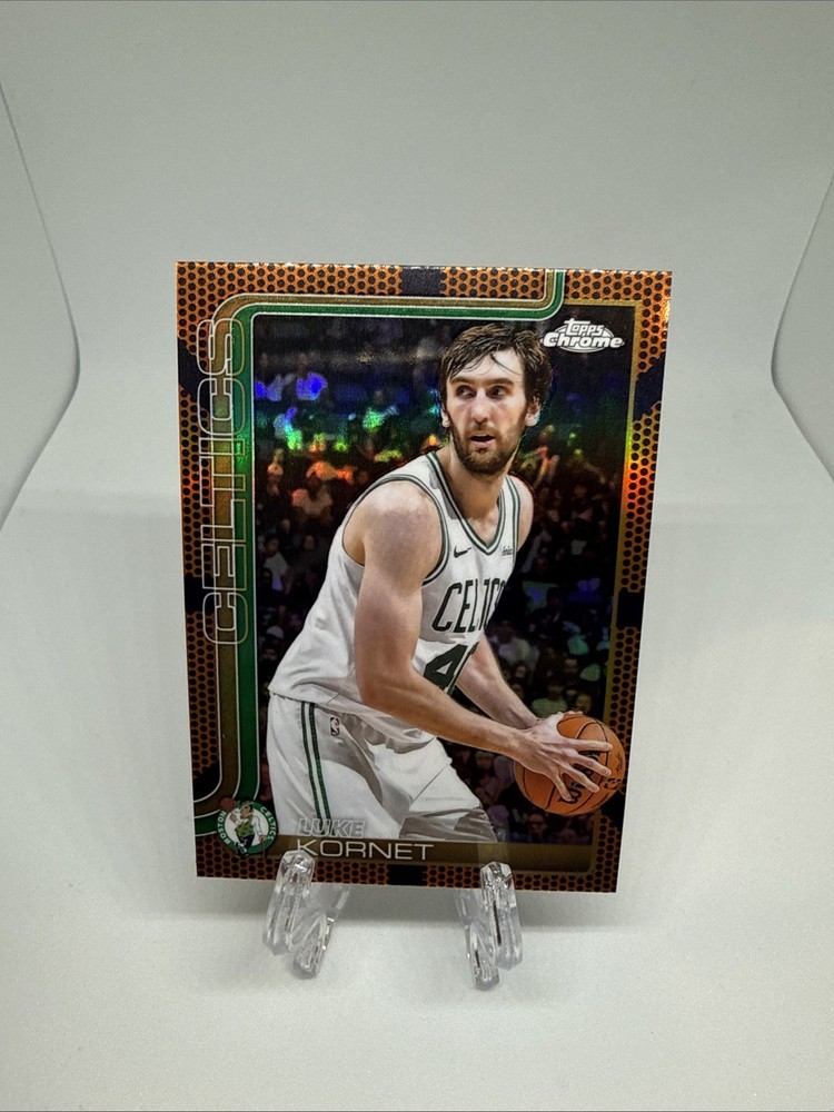2025-26 Topps Chrome – Luke Kornet #37 Orange Basketball Refractor