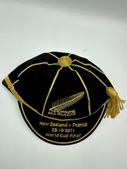 New Zealand All Blacks Commemorative Cap, World Cup Final 2011 & 2015 Set – £109