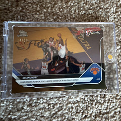 OG Anunoby 2023-24 Topps Chrome NBA Finals #336 14/50 Serial New York Knicks