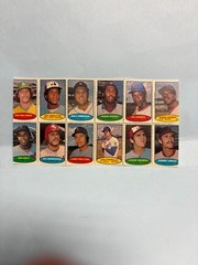 JA4446 1974 Topps Stamps Full Panel w/ Carlton Fisk + Jenkins + Piniella
