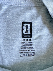 Official FIFA World Cup 2026 Final Spain Argentina T-Shirt Adult Medium Grey