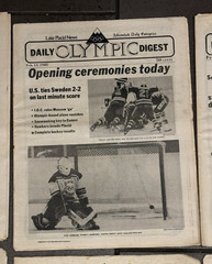1980 – LAKE PLACID – Winter Olympics – 12 Daily Olympic Digest