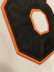 Cal Ripken Jr Baltimore #8 Jersey Men’s XL 2001 Orioles Home White Retro