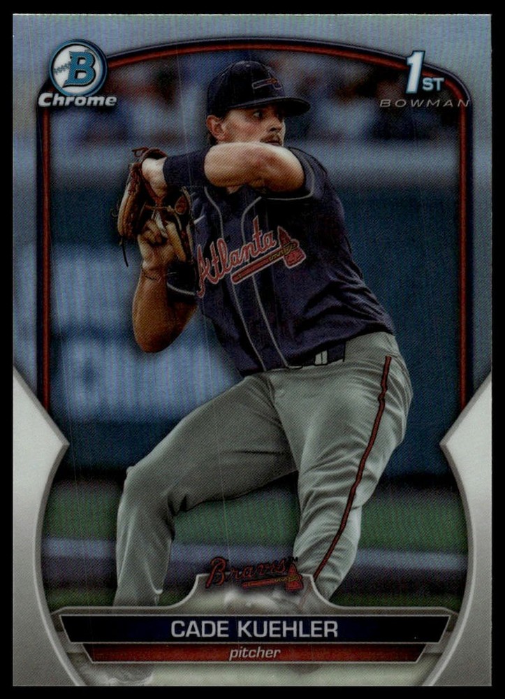 2023 Bowman Draft #BDC-21 Cade Kuehler Chrome Refractor