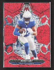 2024 Panini Mosaic Noah Fant #201 Red Sparkle Seattle Seahawks JT408