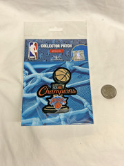 New York Knicks 2026 NBA Finals World Champions Trophy Patch FREESHIP